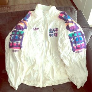 Adidas Vintage 80’s Stefan Edberg Warm up jacket. Euro size 58.